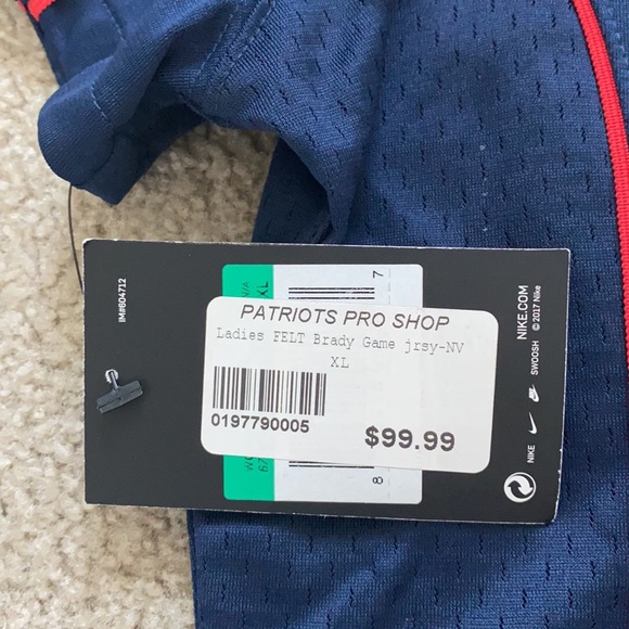 Authentic Tom Brady Patriots Jersey - Picture 4 of 4